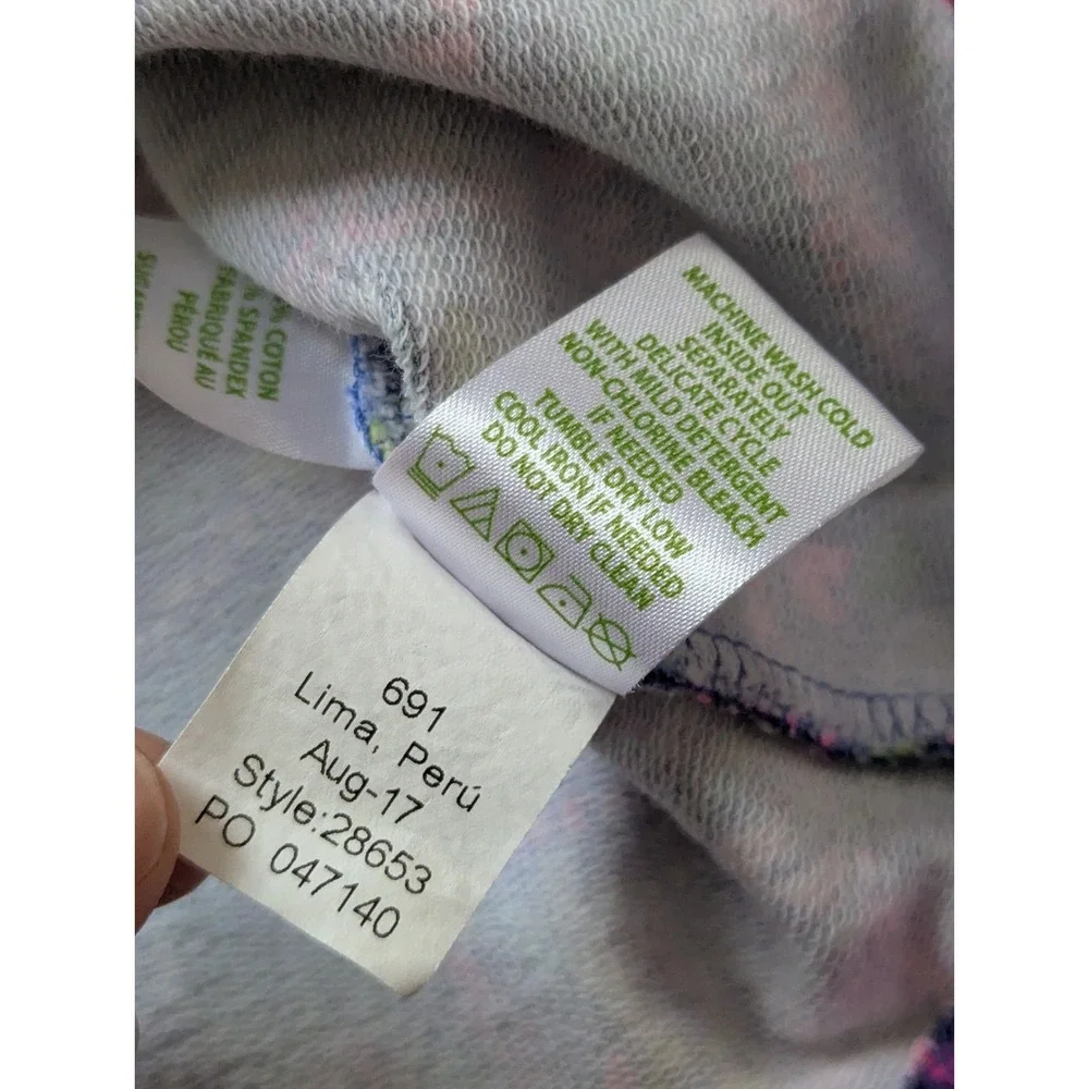 Lilly Pulitzer Skipper Popover 1/2 Zip Jacket Youth Sz XL 12‎ 14 No Prob Llama